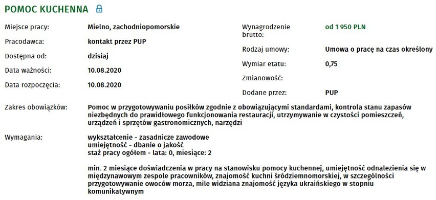 Oferty pracy w Koszalinie