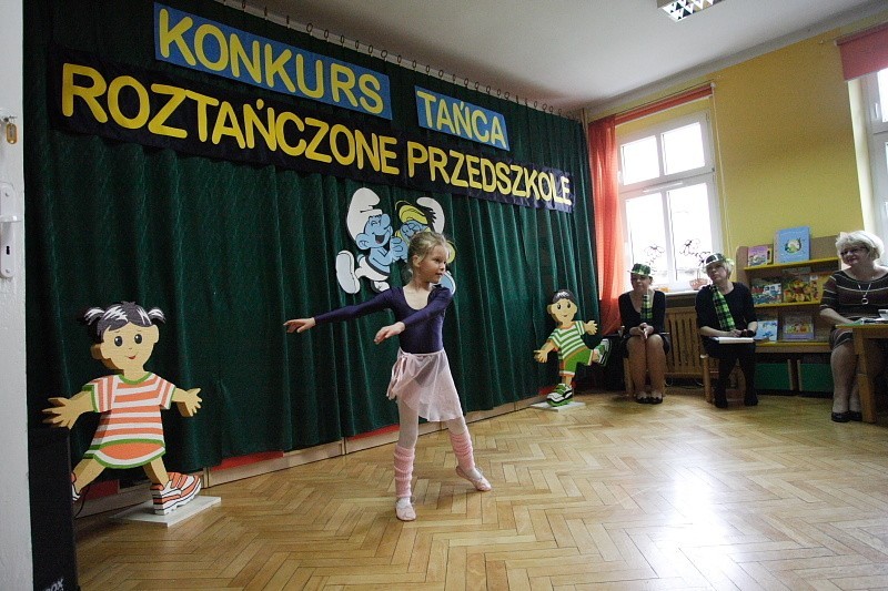 Konkurs tańca w przedszkolu nr 9