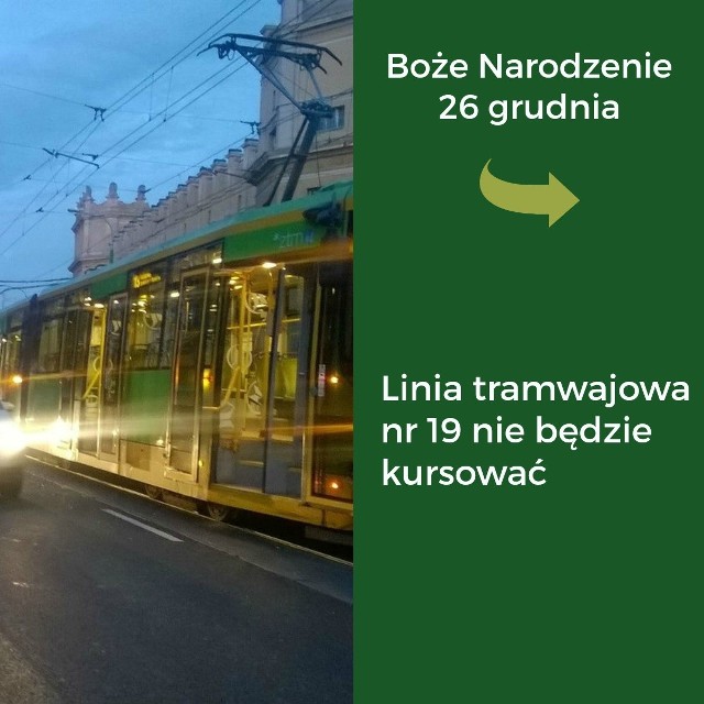 26 grudnia 2016 roku autobusy i tramwaje MPK Poznań będą kursować według świątecznego rozkładu jazdy. Wprowadzono jednak kilka ograniczeń. Oto one! Sprawdźcie!Przejdź do kolejnego slajdu --->