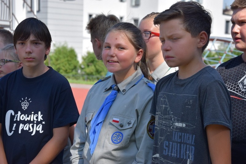 Patriotyczny Lubliniec oddaje hołd powstańcom warszawskim