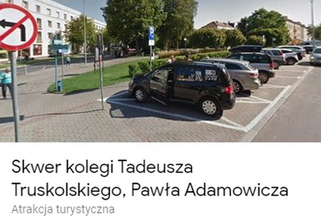 Ktoś celowo zmienia nazwę skweru im. Pawła Adamowicza w Białymstoku