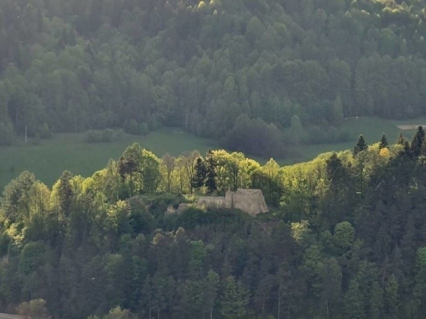 Widoki z Malnika są niesamowite, można dojrzeć nawet Tatry.