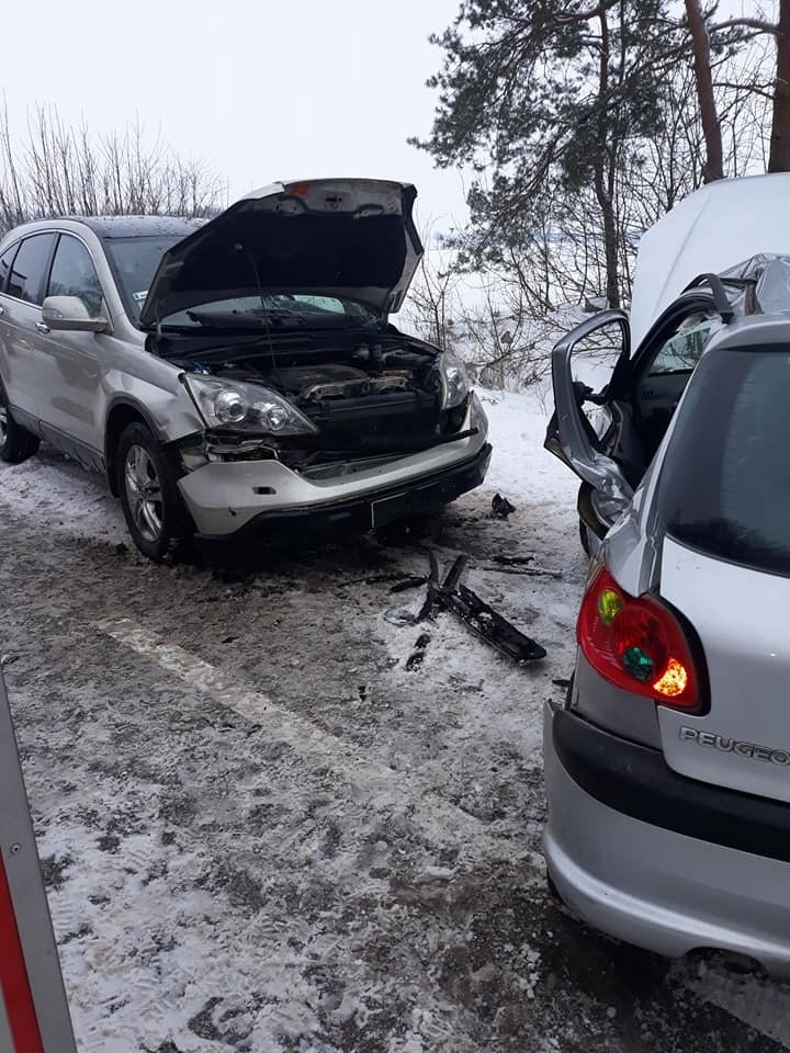 Ruch na drodze wojewódzkiej nr 670 był zablokowany. Akcja...