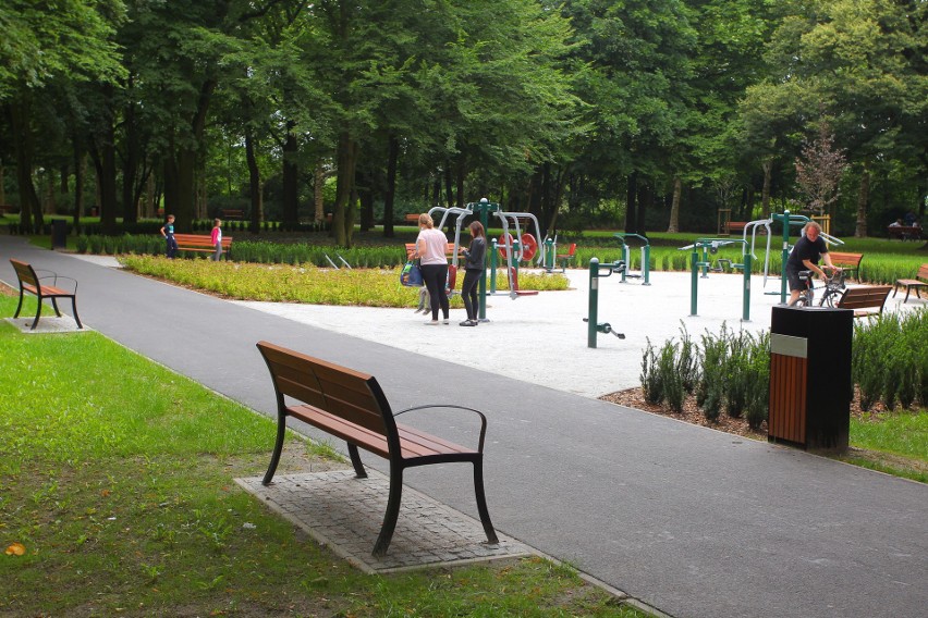 Park Górczyński został zrewitalizowany, teren uporządkowano,...