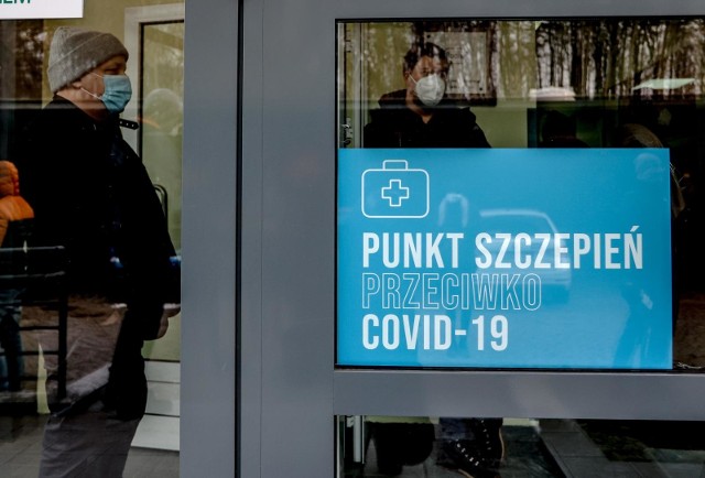 Punkt szczepień przeciwko covid-19.