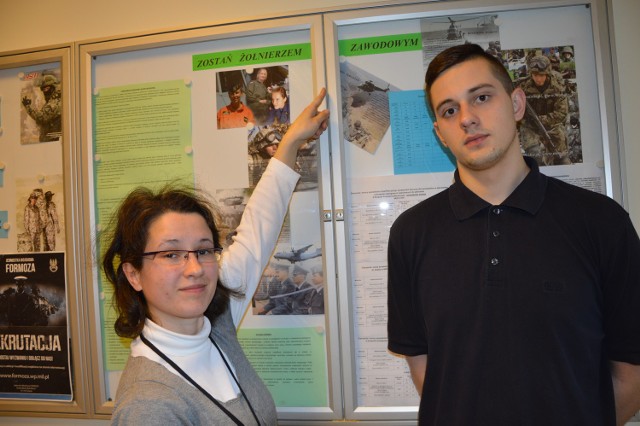 Agnieszka Piejko i Dominik Przepióra nie kryją, że w wojsku szukają zawodowej stabilizacji