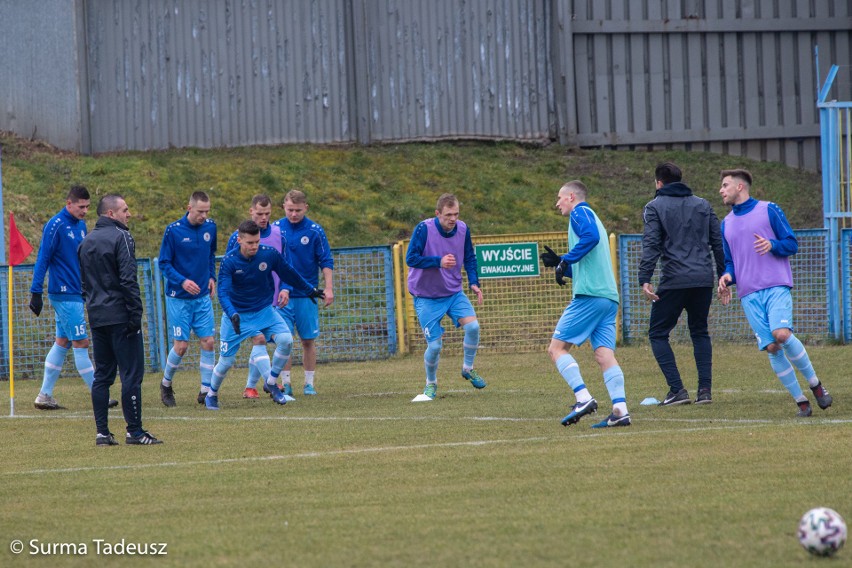 Błękitni Stargard - Śląsk II Wrocław 1:1. Inauguracyjne emocje w końcówce. ZDJĘCIA