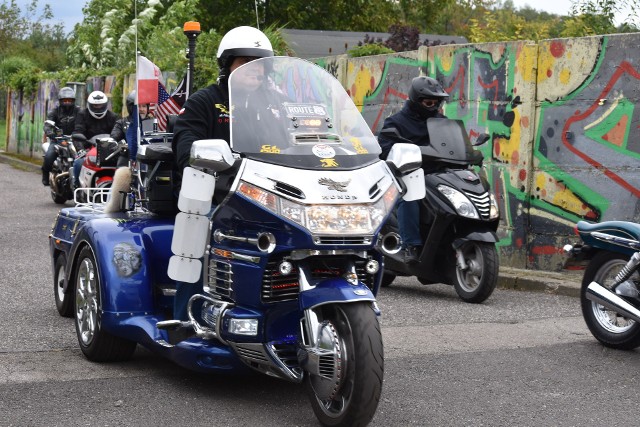 Parada motocyklistów w Rydułtowach