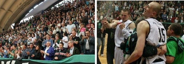 To było wielkie święto stalowowolskiej koszykówki, kibice i koszykarze hucznie cieszyli się z awansu koszykarzy Stali do ekstraklasy.