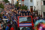 Tak Islandia wita swoich piłkarzy - bohaterów [ZDJĘCIA, WIDEO]