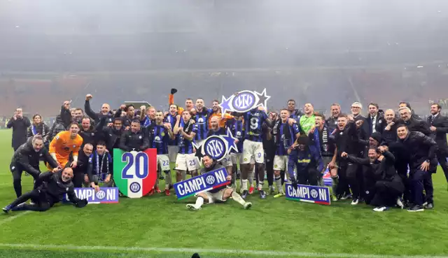 Inter Mediolan po raz 20 został mistrzem Włoch.