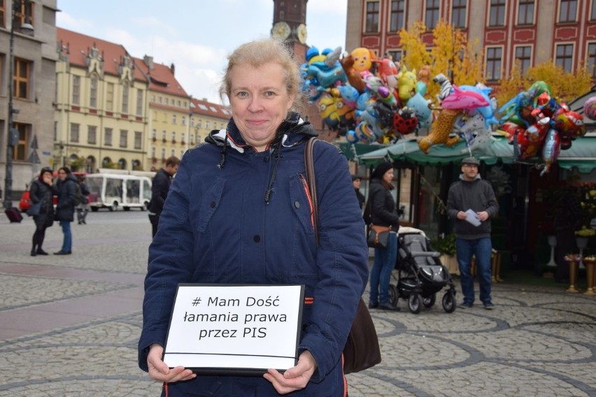 Protest "Mamy Dość we Wrocławiu"