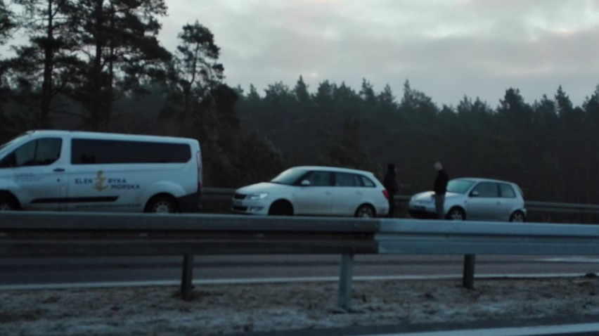 Wypadek na S3. Karambol 11 aut przy zjeździe na Goleniów                                                                                    