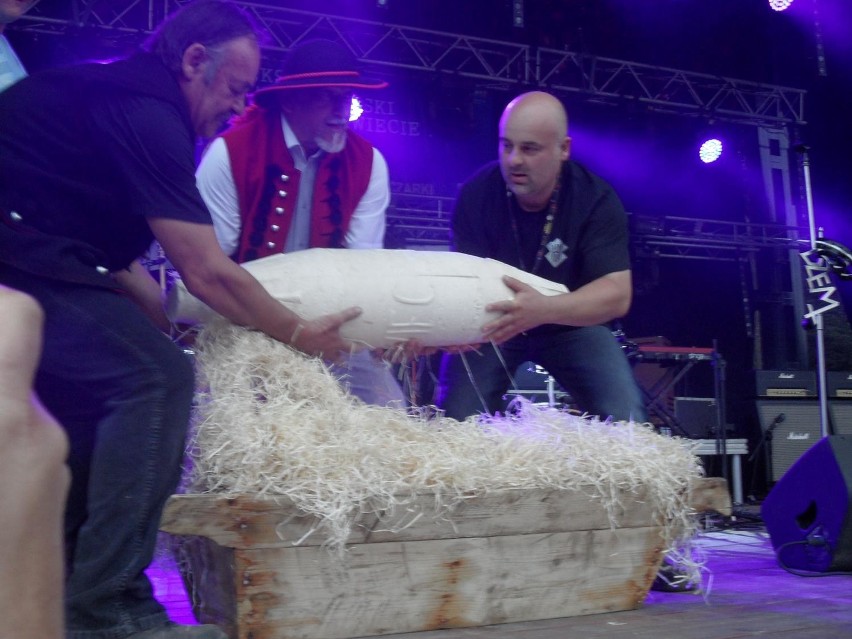 Oscypek Fest w Żywcu. Dżem i pokaz sztucznych ogni na finał [ZDJĘCIA]