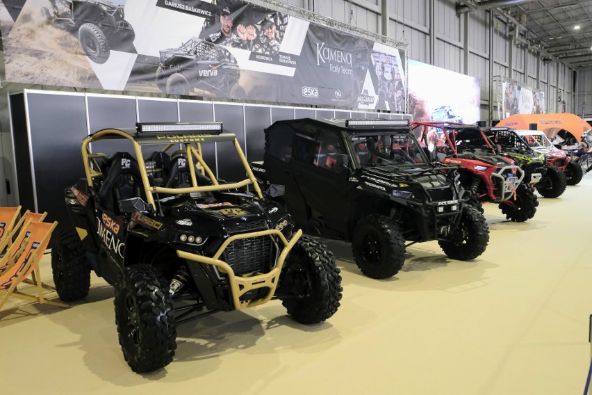 Polarisy zespołu Kamena Rally team na Poznań Motor Show...