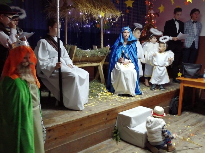 Spektakl Bożonarodzeniowy w Borszowicach w gminie Imielno