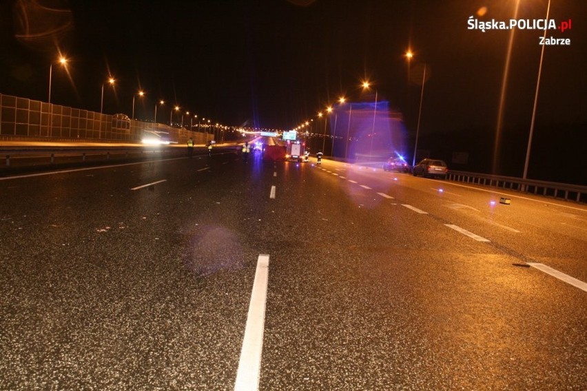 Tragiczny wypadek na autostradzie A4 w Zabrzu