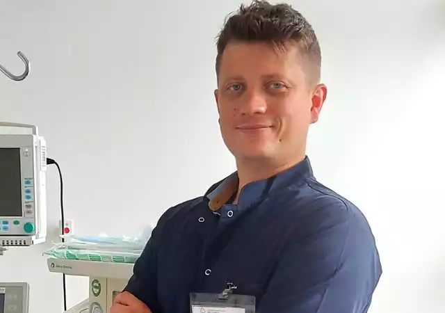 Dr Grzegorz Cwynar pokieruje pracami oddziału ginekologii i ginekologii onkologicznej w czeladzkim szpitalu