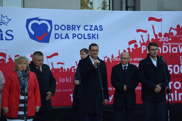 W piątek, 11 października, w Zawierciu odbyło się spotkanie z premierem Mateuszem Morawieckim
