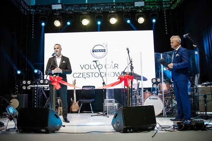 Wielkie otwarcie pierwszego salonu i serwisu Volvo w Częstochowie. Czerwona wstęga oficjalnie przecięta!