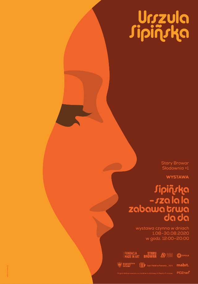 Wystawę „Sipińska. Sza la la zabawa trwa da da” będziemy mogli oglądać w Słodowni Starego Browaru od 1 sierpnia.