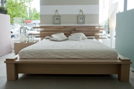 Łóżko zaprojektowane przez Natalię Kukulską...