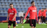 Wieczysta Kraków. Peszko gościem Lewandowskiego na meczu Bayernu z Eintrachtem. Wrócił jego prywatnym samolotem [ZDJĘCIA]