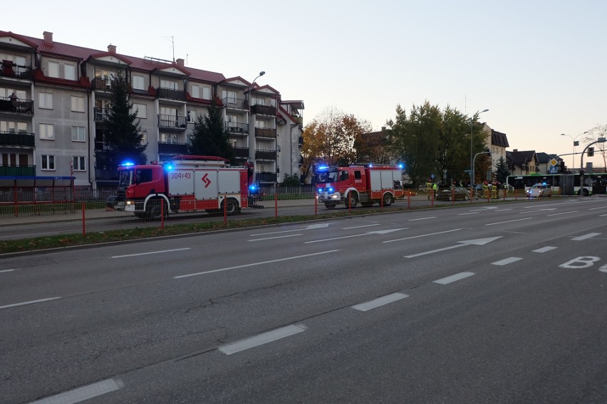 Wypadek na Żeromskiego w Białymstoku. Na skrzyżowaniu opel...