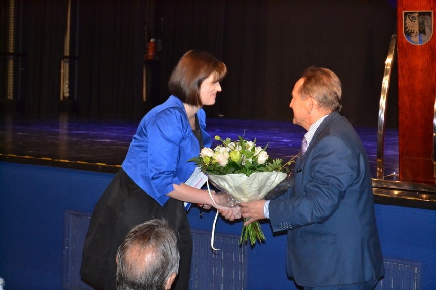 Na sali widowiskowej Miejskiego Domu Kultury w Lublińcu...