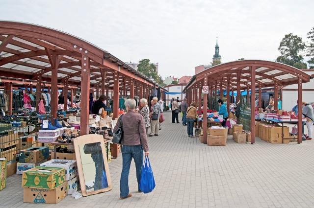 Dzięki dotacji unijnej jedno z takich targowisk powstało w gminie Wołów