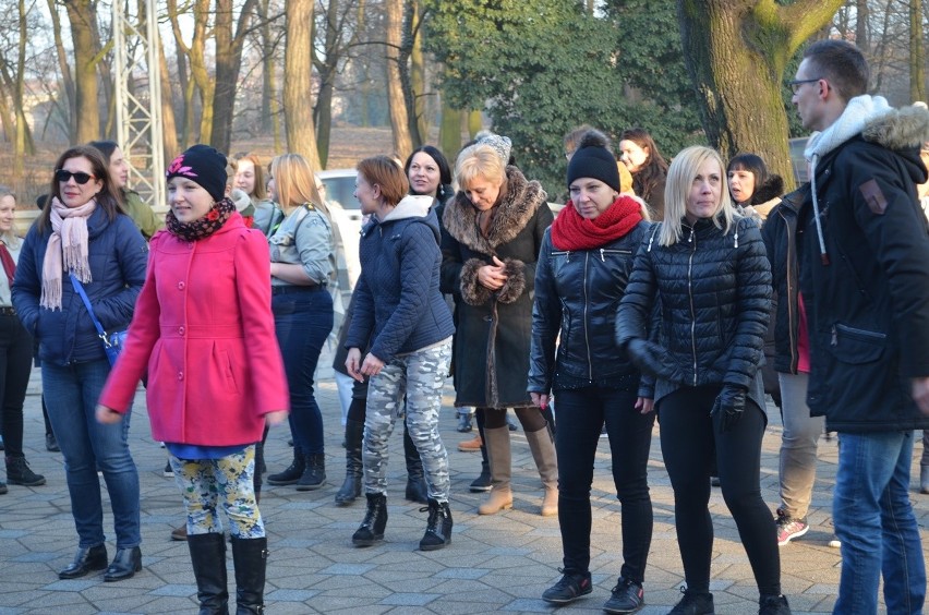 Głogów zatańczył przeciwko przemocy wobec kobiet