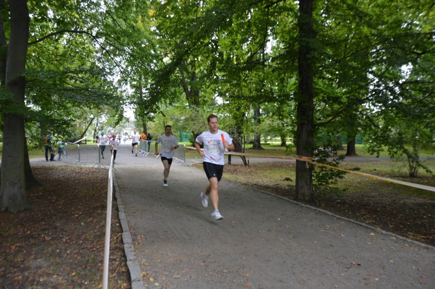 Bieg charytatywny w Parku Szczytnickim. Startują reprezentacje wrocławskich firm.  