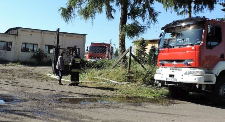 Pożar we wsi Wszedzień pod Mogilnem. Część jednostek wraca...