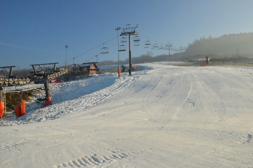 Harbutowice. Szklana Góra otwiera się dla narciarzy mimo obostrzeń [31.01.2021]