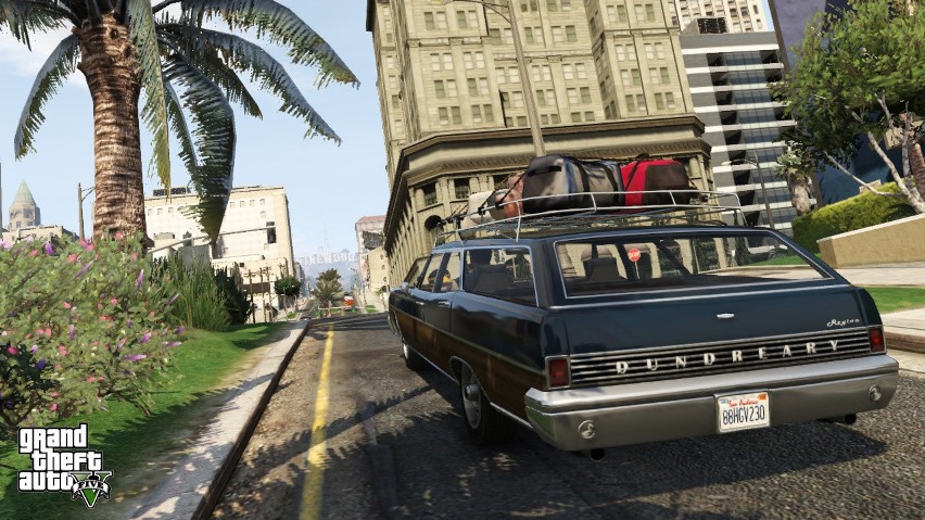 Grand Theft Auto V: Prawdziwi gangsterzy i 15 psów