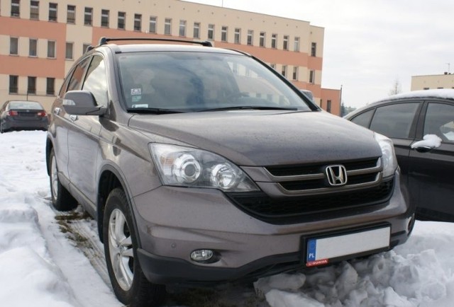 Honda ukradziona w Warszawie.