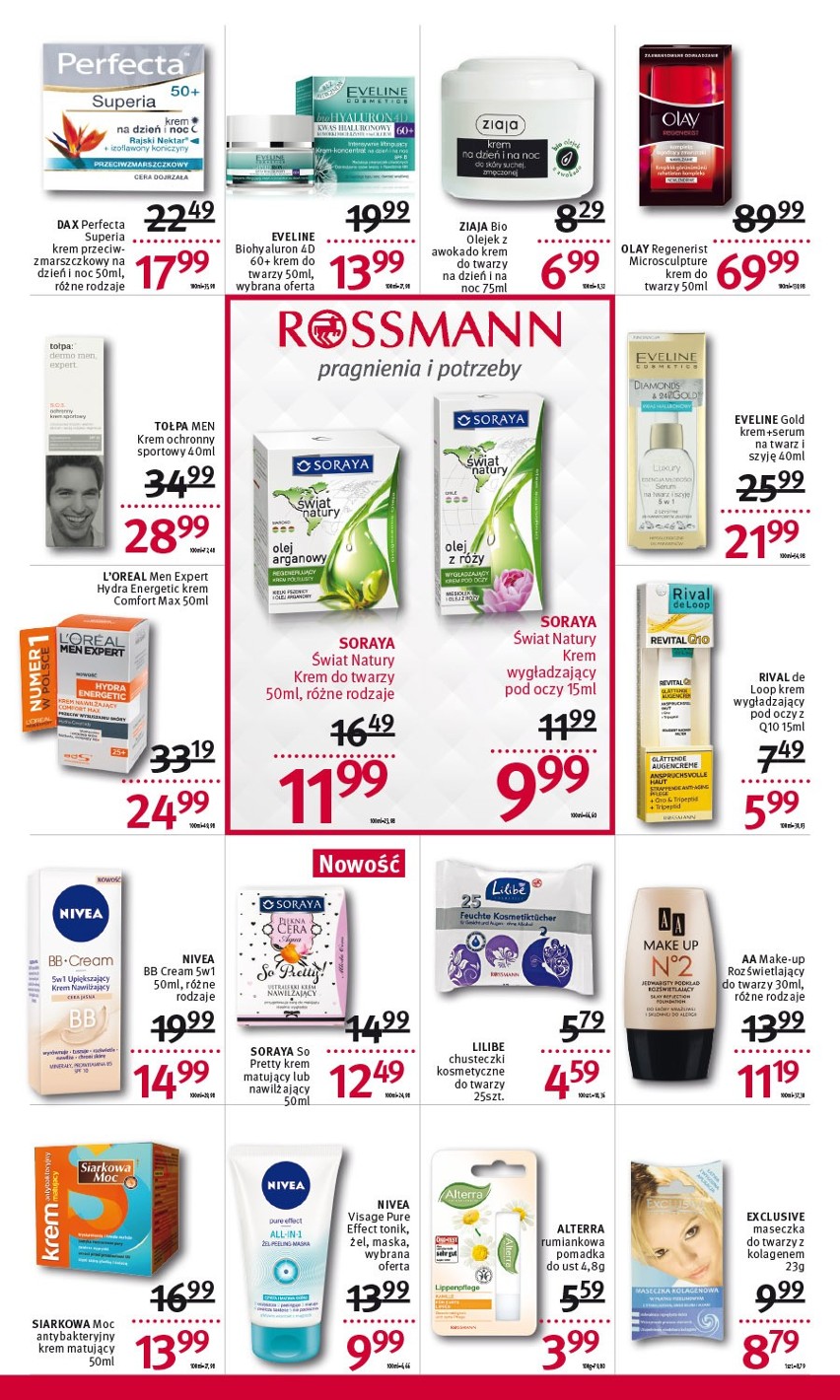 Rossmann gazetka promocyjna 11.10 - 24.10.2013 [POBIERZ GAZETKĘ PROMOCYJNĄ ROSSMANN]