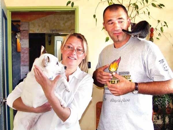 Małgorzata Michalik i Piotr Szewczuk czekają na wsparcie wszystkich, którzy tak jak oni kochają zwierzęta.