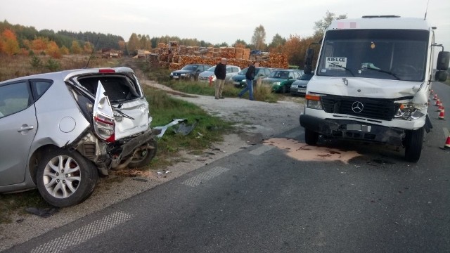 Na miejscu piątkowego wypadku w Gatnikach