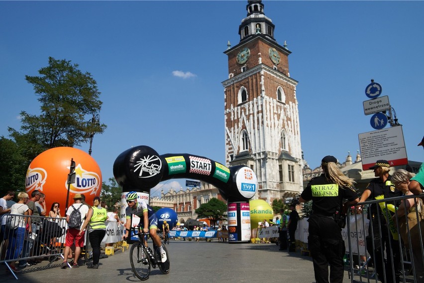 Tour de Pologne w Krakowie.