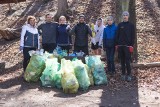 Sprzątali Lasek Północny z Akademią Małego Lekkoatlety BRAWO (zdjęcia)