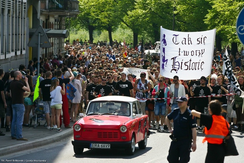 Juwenalia 2013: Pochód studentów w Rynku (ZDJĘCIA)