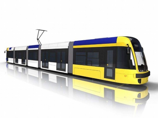 Wstępna wizualizacja toruńskich tramwajów