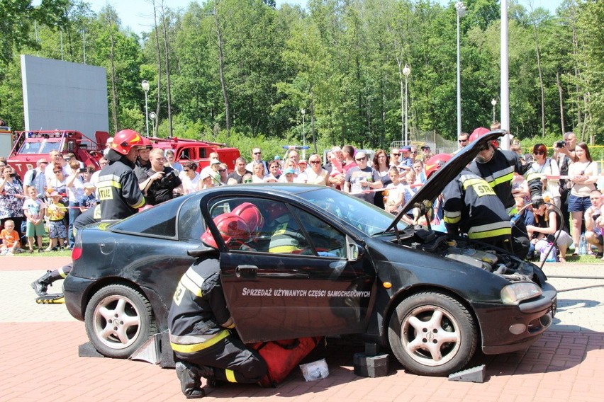 Piknik przygotowali w Parku Zielona dąbrowscy policjanci i...