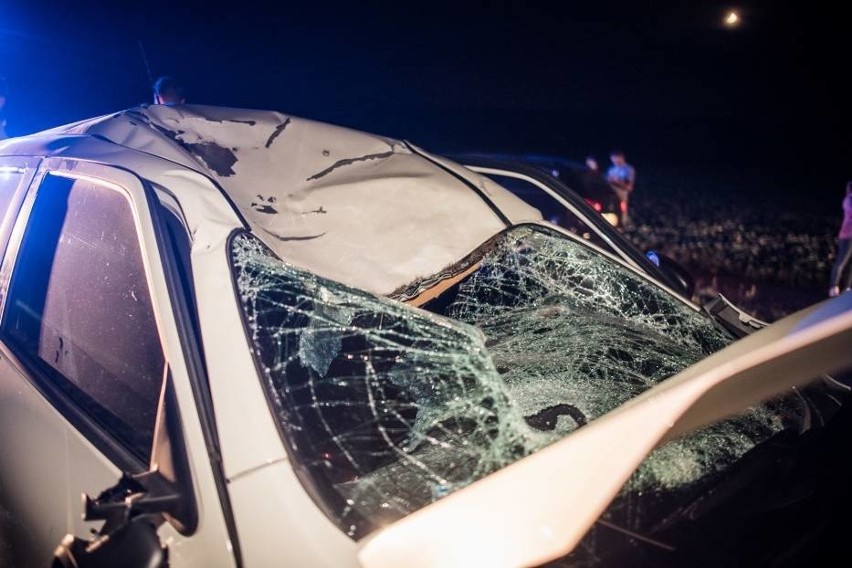 Groźny wypadek na drodze między Święciechową a Gołanicami w...