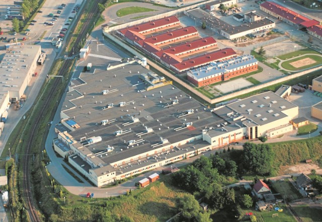 Jabil sprzedaje fabryki w KwidzynieObie nieruchomości (na pierwszym planie) mieszczą się przy ul. Lotnicznej, niedaleko fabryki papieru International Paper