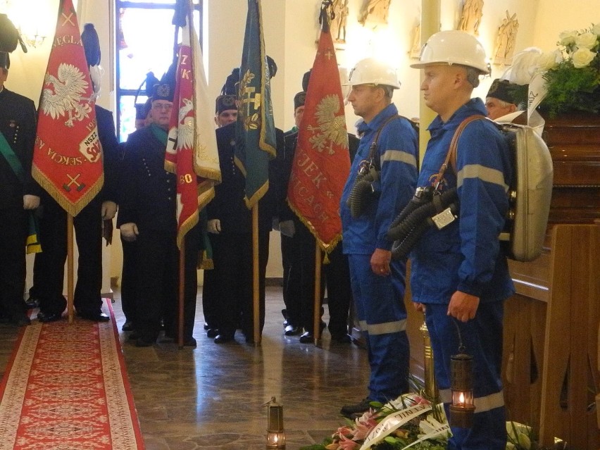 Pogrzeb młodego górnika poparzonego w katastrofie KWK Mysłowice-Wesoła