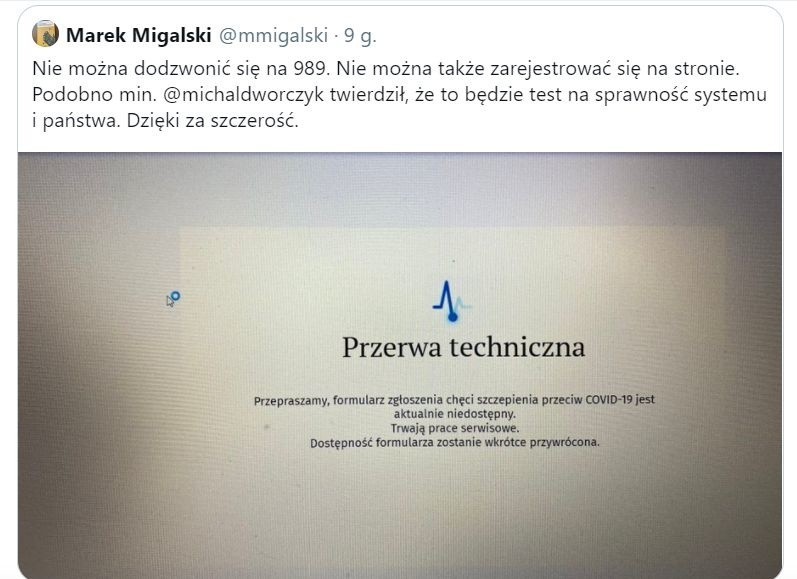 Problem polega na tym, że już na początku zapisów pojawiły...