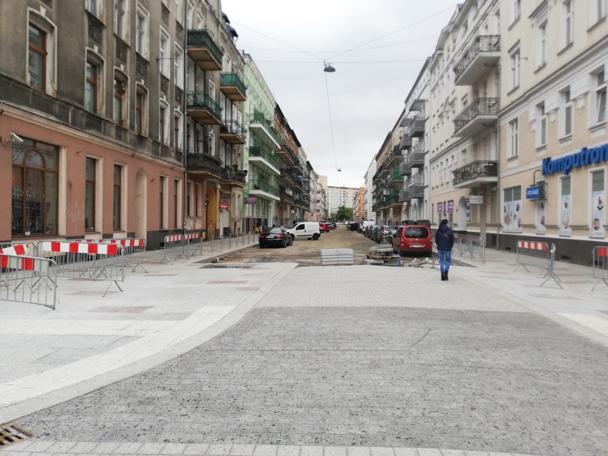 Przebudowa ulicy Getta Warszawskiego w Szczecinie