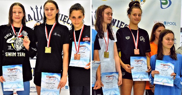 Mistrzostwa Polski 15-latków w pływaniu na długim basenie w Oświęcimiu, dzień III
